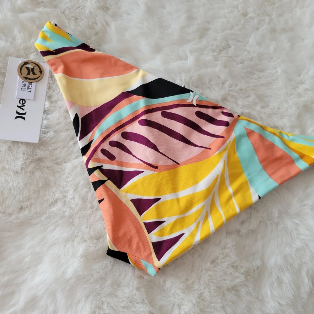 🐠HURLEY VERONA MODERATE BIKINI BOTTOM SIZE L